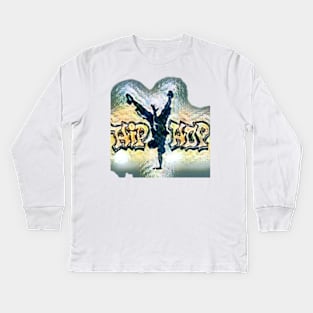 hip hop Kids Long Sleeve T-Shirt